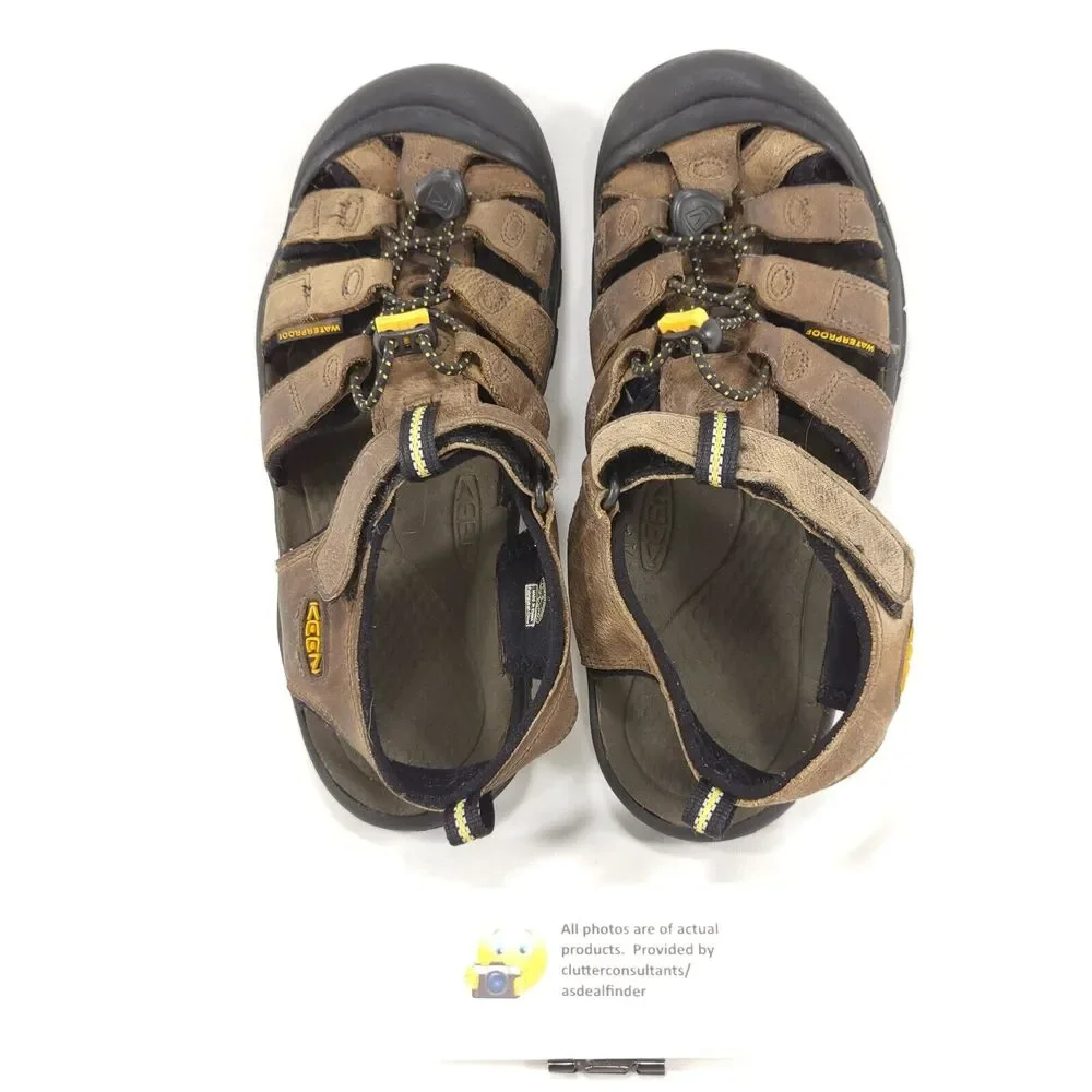 Keen Newport Adjustable Outdoor Drawstring Sandal Mens Size 6 1009996 Brown